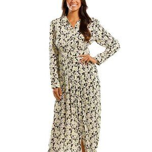 MINT VELVET Beth Print Shirt Dress Size 12